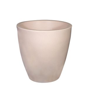 Smooth square flower pot