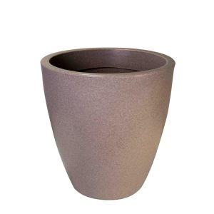 Smooth square flower pot