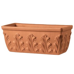 Decorated Roma Terracotta Planter